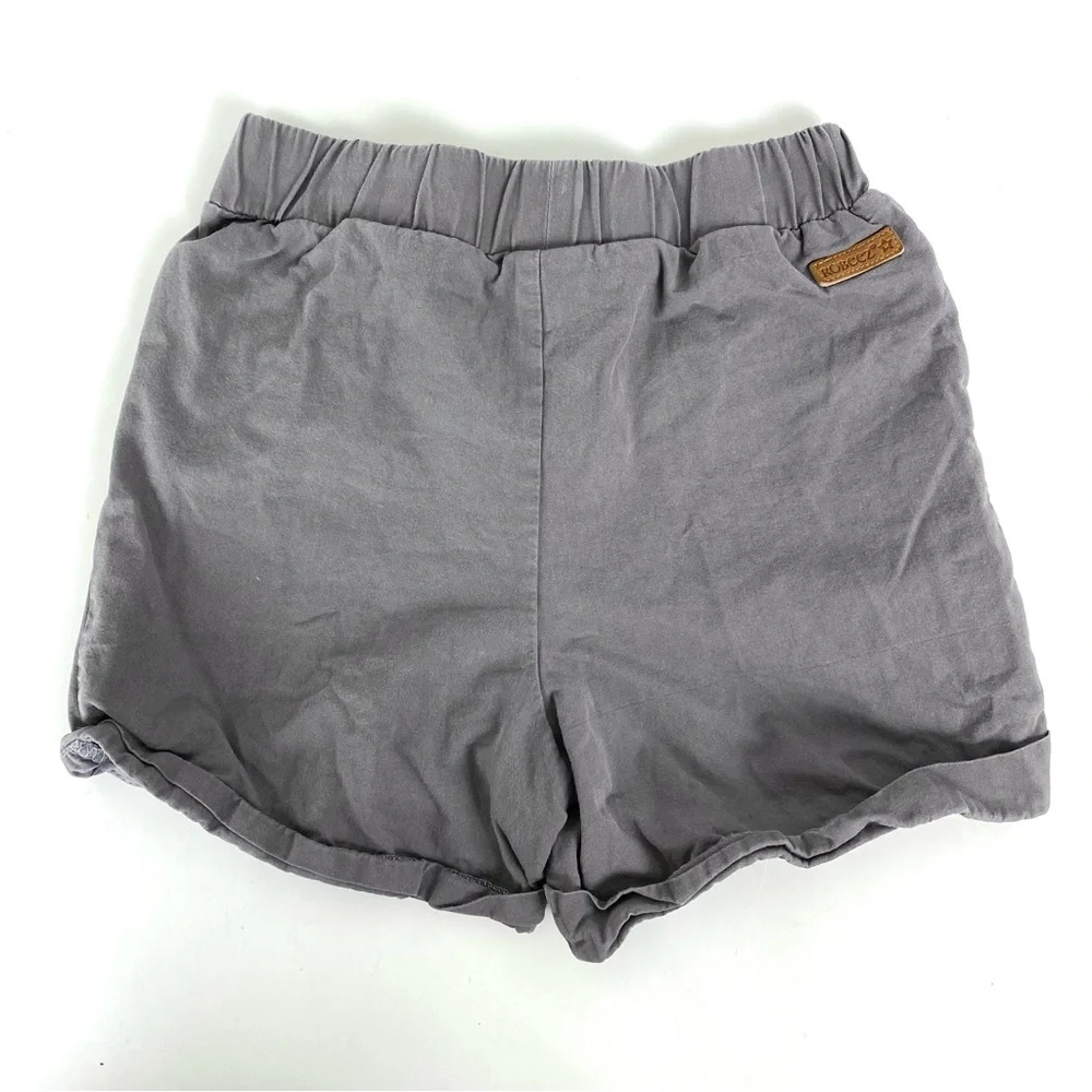 Robeez Gray Pull On Shorts - 18-24M